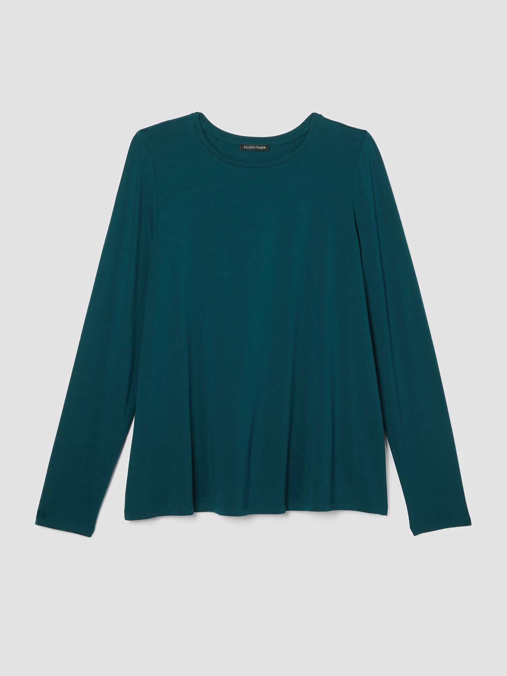 Fine Jersey Crew Neck Top