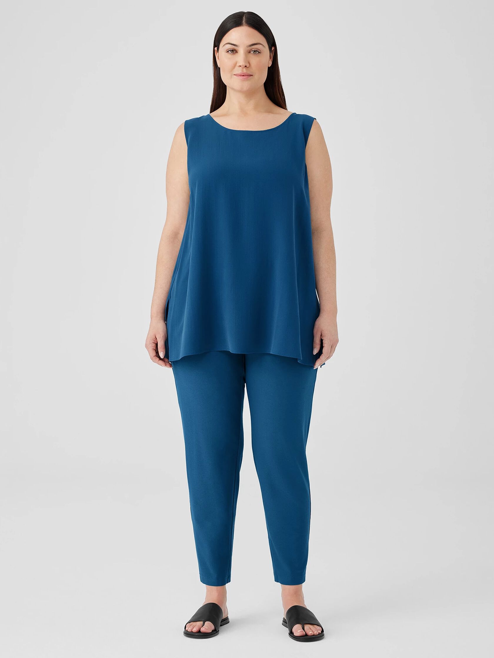 Washable Stretch Crepe Pant
