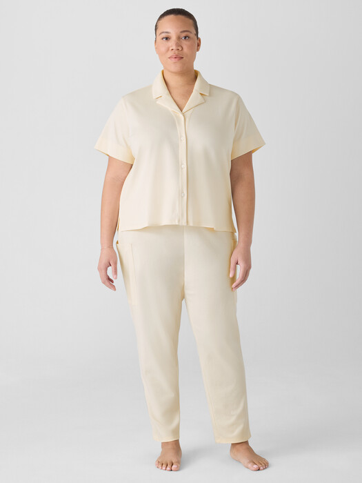 Organic Cotton Interlock Slouchy Sleep Pant