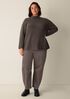 Cashmere Silk Boucle Bliss Turtleneck Top