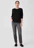 Organic Linen Jersey Long-Sleeve Tee