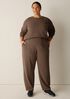 Garment-Dyed Organic Cotton Terry Arch Pant