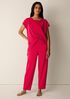 Organic Cotton Interlock Lantern Sleep Pant