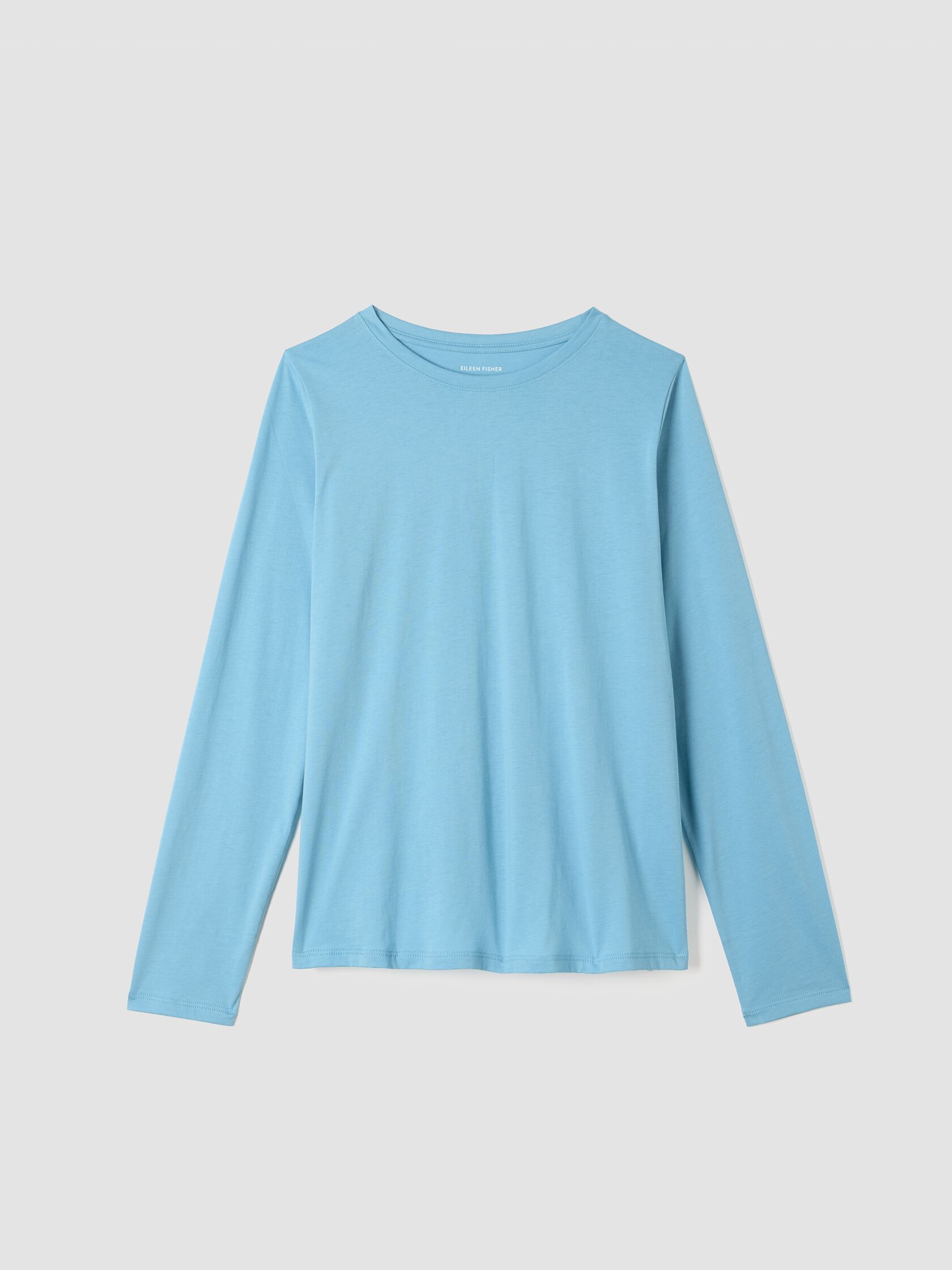 Organic Pima Cotton Jersey Long-Sleeve Tee