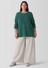 Merino Crew Neck Top in Regenerative Wool
