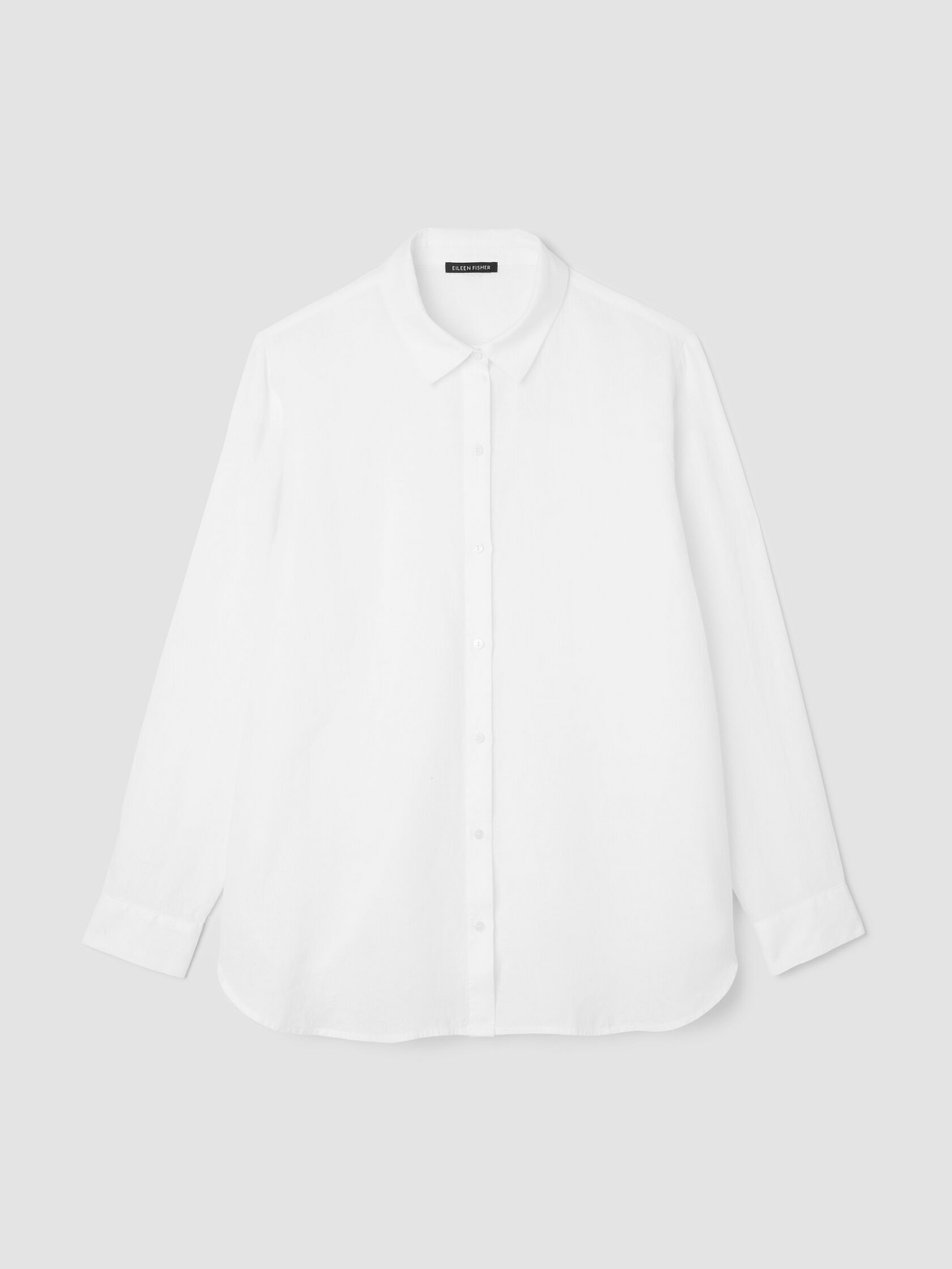 Organic Handkerchief Linen Classic Collar Shirt