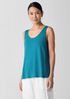 Organic Linen Jersey Scoop Neck Tank