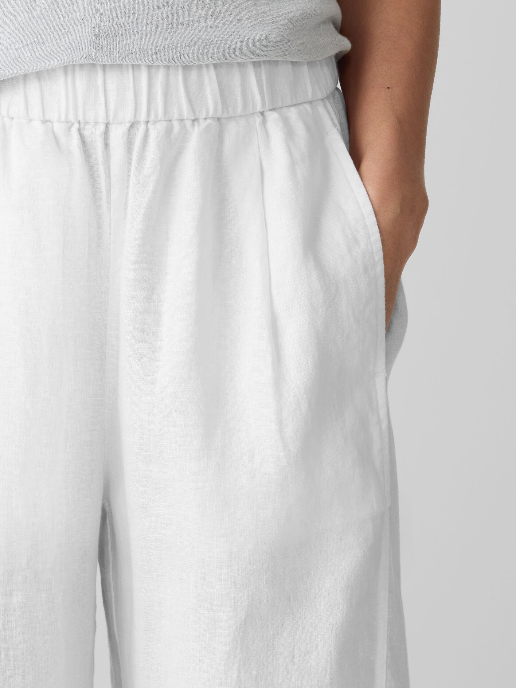 Organic Linen Lantern Pant