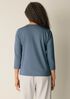 Organic Pima Cotton Jersey 3/4-Sleeve Tee