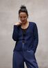 Organic Linen Cotton V-Neck Cardigan