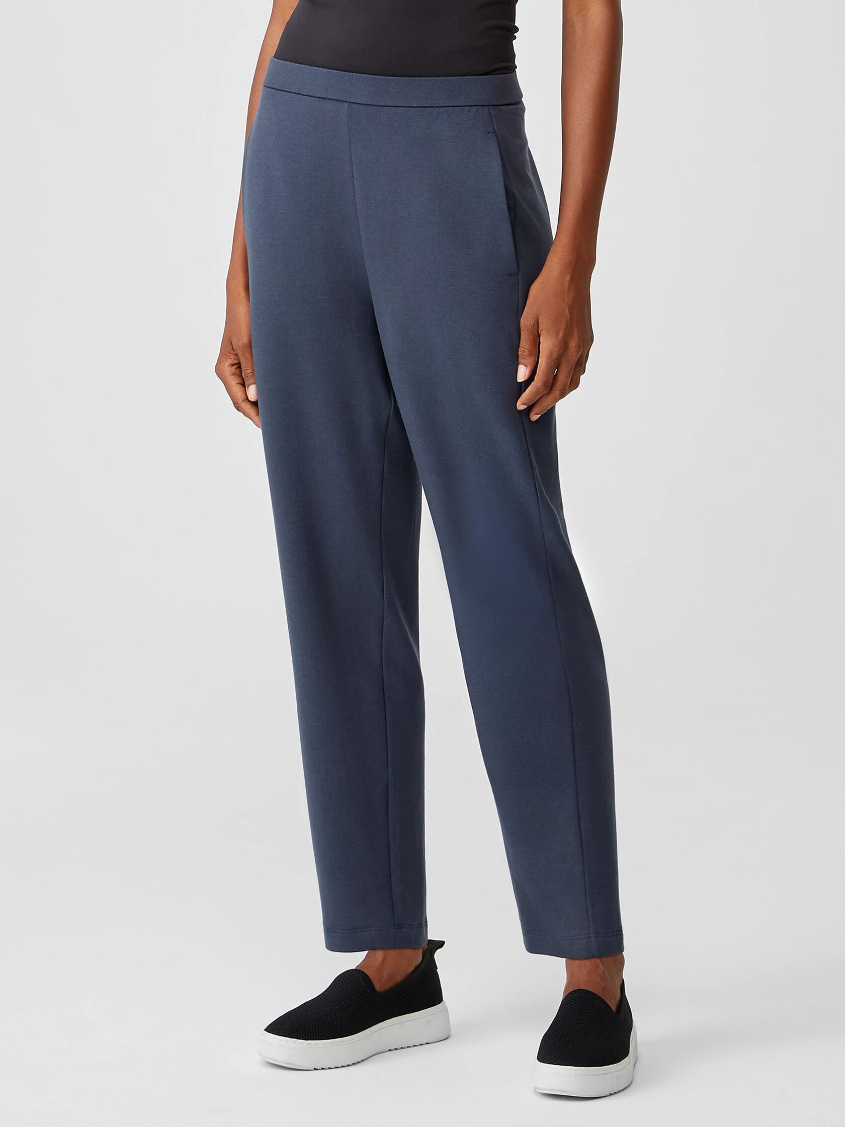 Cozy Brushed Terry Slouchy Pant
