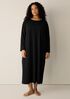 Organic Cotton Interlock Bateau Neck Sleep Dress
