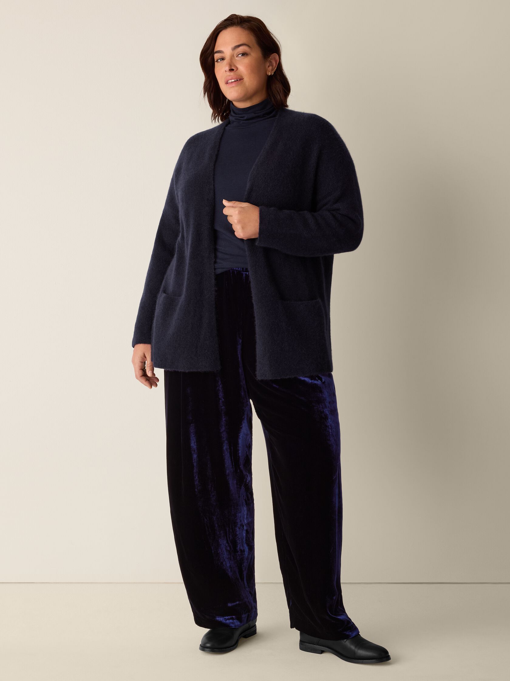 Cashmere Silk Boucle Bliss Cardigan