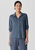 Organic Linen Jersey Classic Collar Shirt