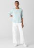 Organic Pima Cotton Jersey Long-Sleeve Tee