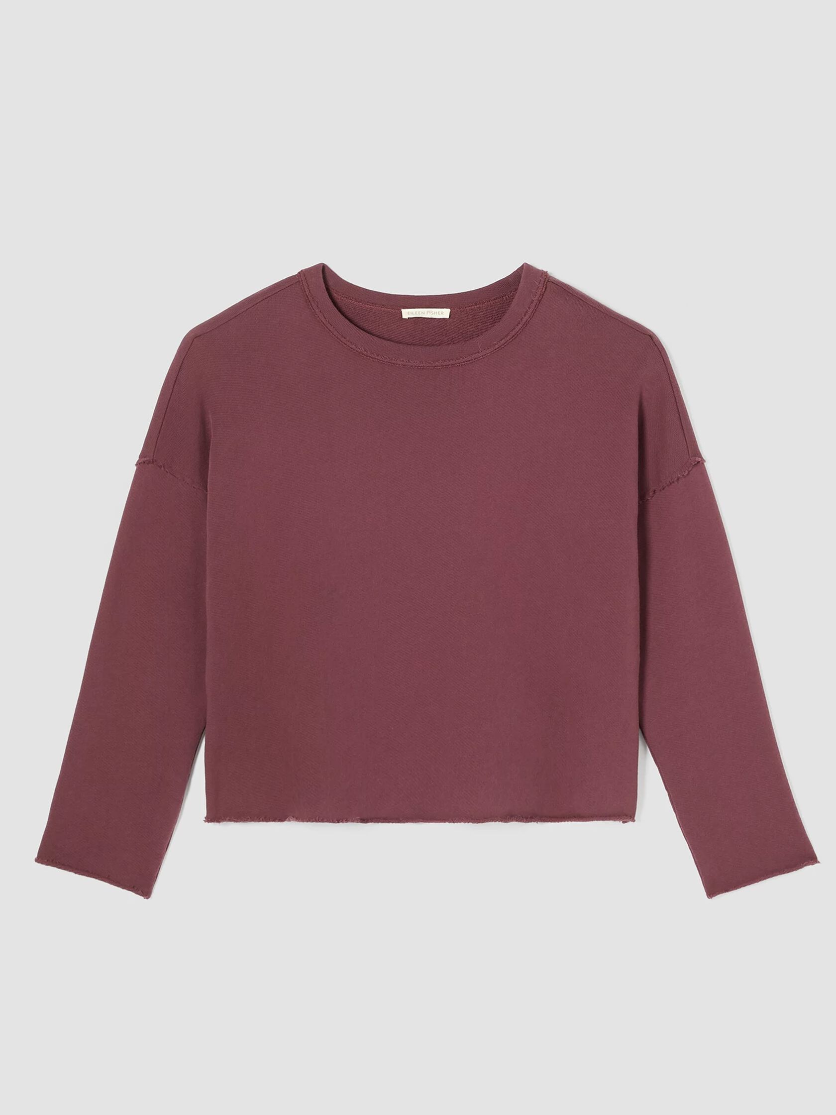 Lightweight Organic Cotton Terry Box-Top