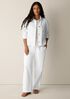 Slubby Organic Cotton Linen Classic Collar Jacket