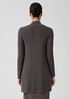 Organic Cotton Silk Cord Long Cardigan