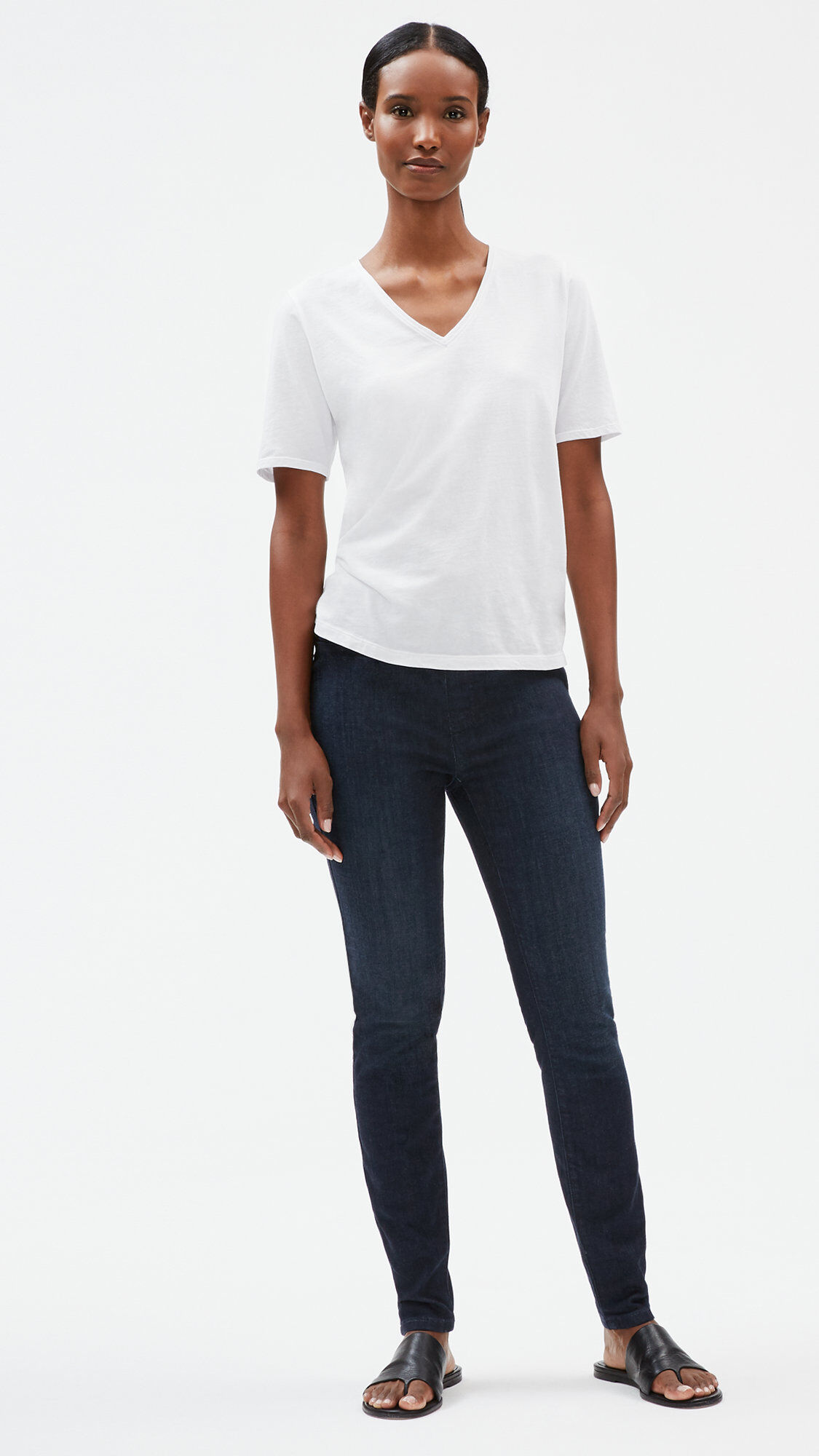Eileen fisher shop denim leggings