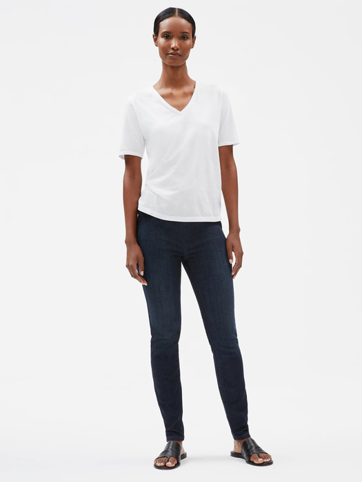 Organic Cotton Stretch Jean Leggings