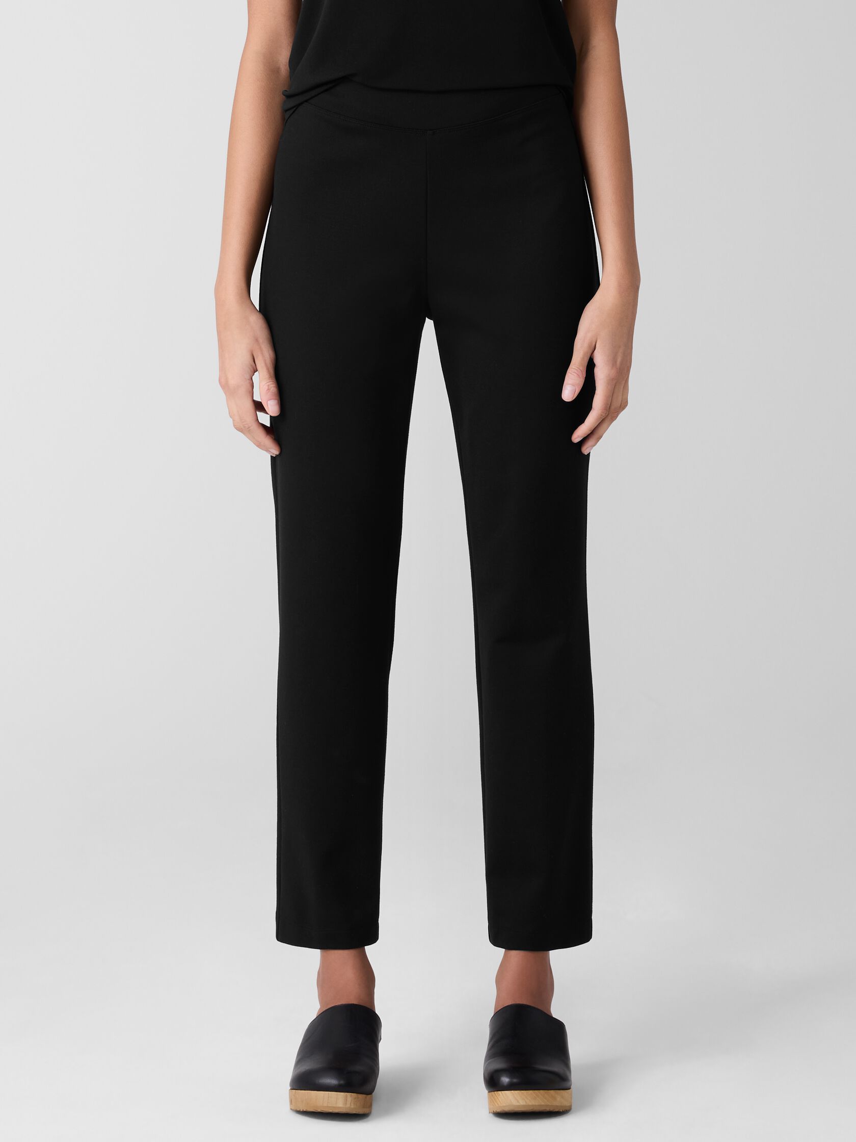 Washable Flex Ponte Slim Pant