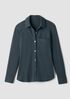 Cozy Waffle Knit Classic Collar Shirt