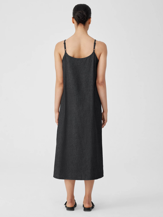 Airy Organic Cotton Twill Cami Dress