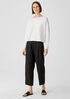 Organic Linen Cotton Jersey Box-Top