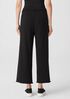 Organic Cotton French Terry Wide-Leg Pant