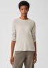 Ribbed Organic Pima Cotton Blend Top