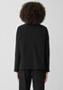 Organic Cotton Pucker High Collar Jacket