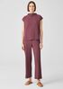 Washable Stretch Rib Straight Pant