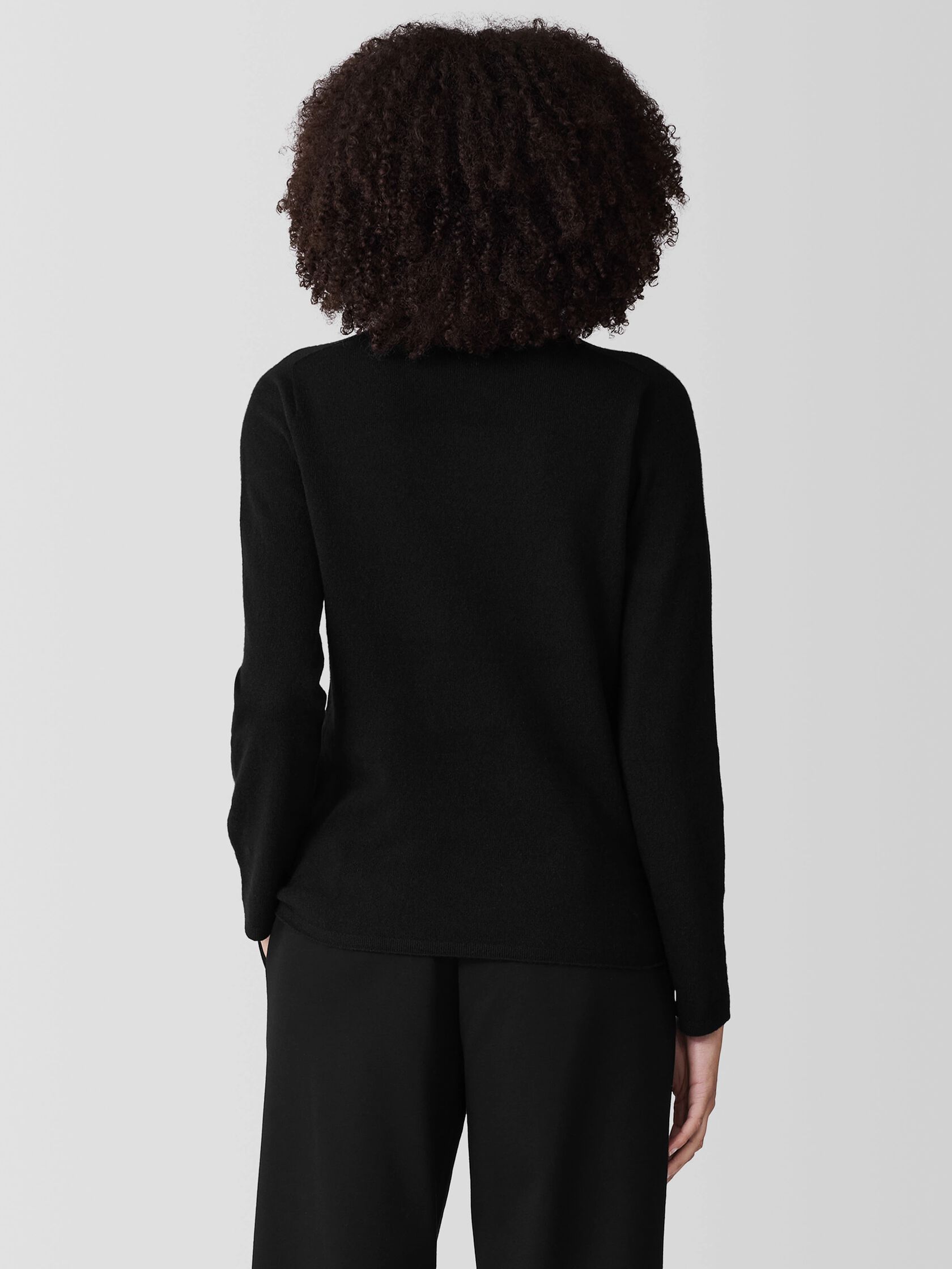 Italian Cashmere Crew Neck Top