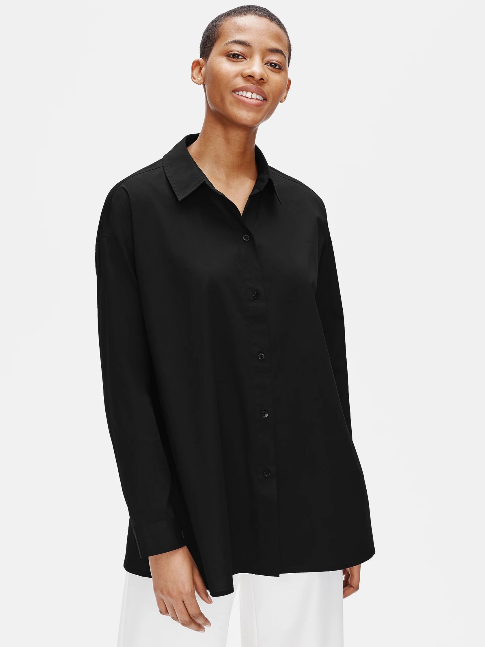 Organic Cotton Classic Collar Swing Shirt