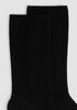 Ribbed Knit Trouser Sock
