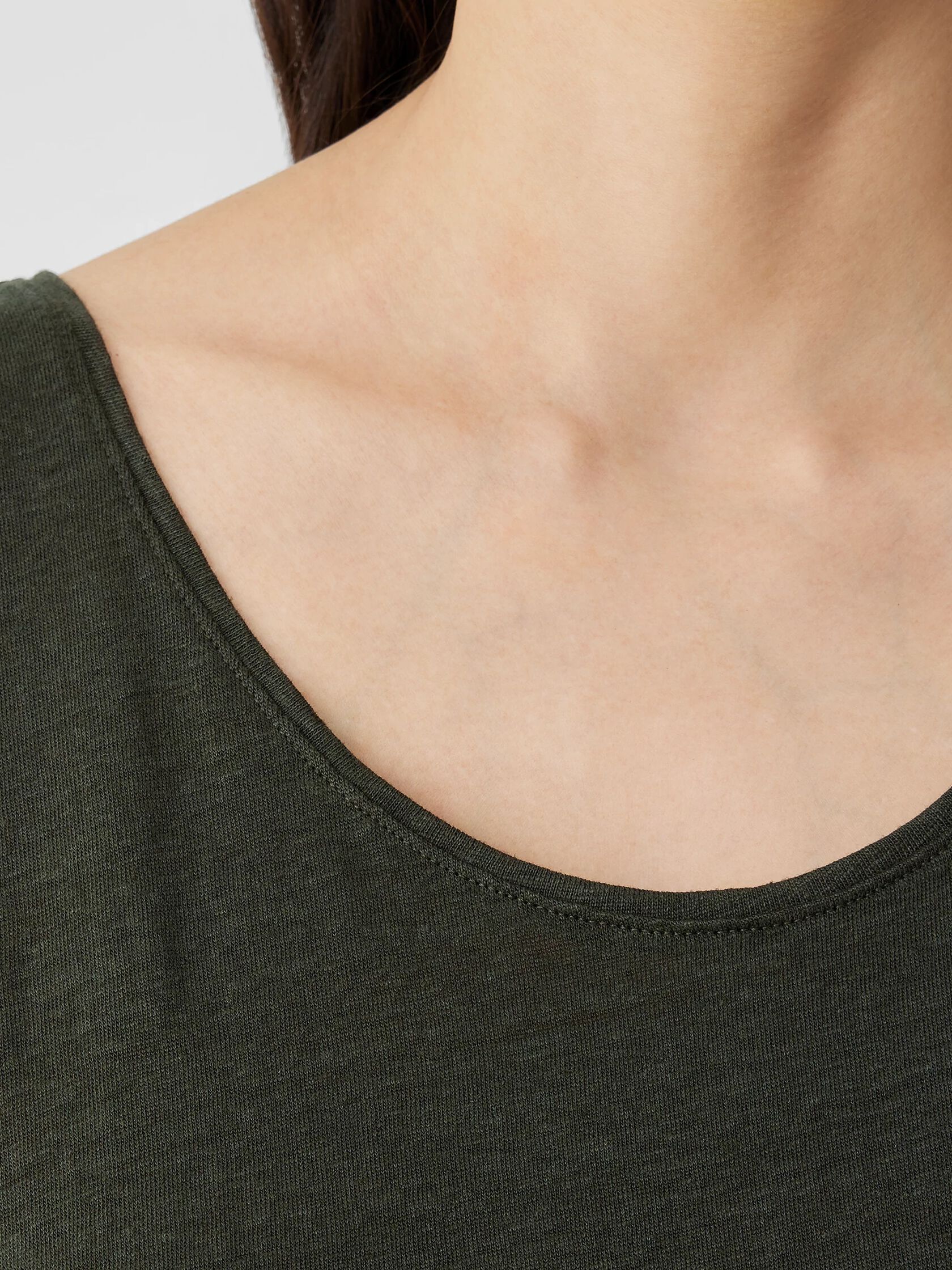 Organic Linen Jersey Tank