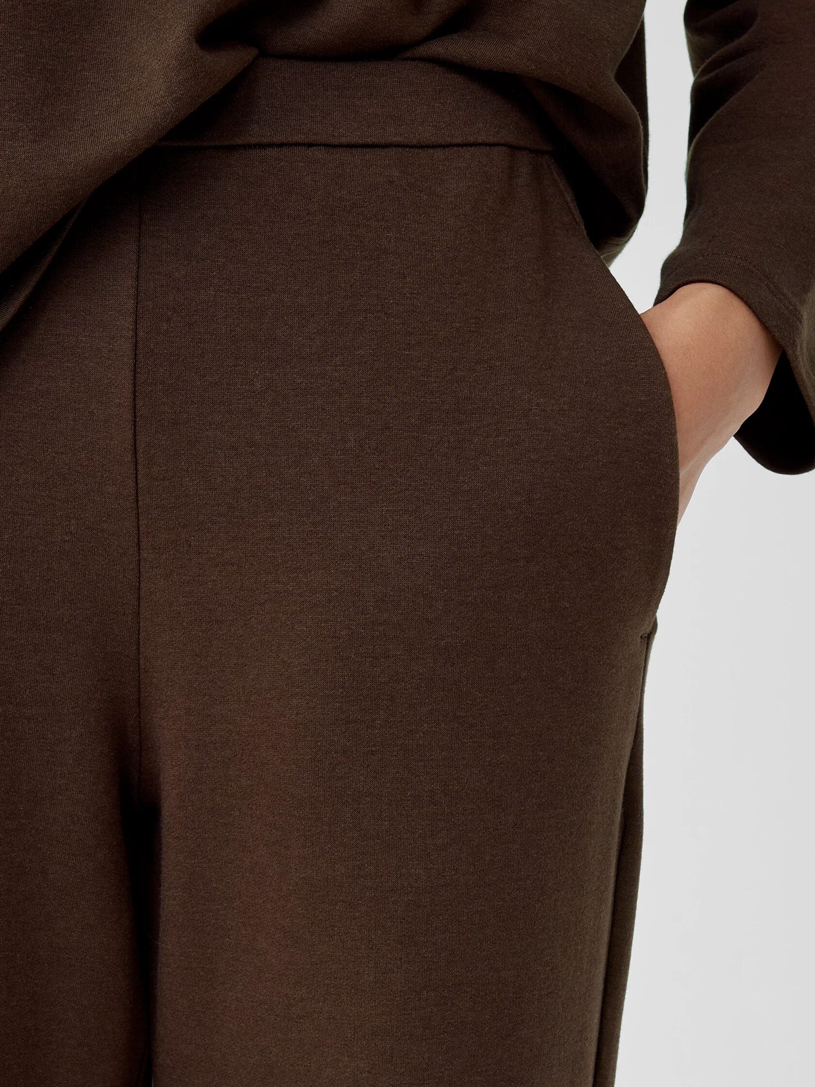 Cozy Brushed Terry Hug Slouchy Pant