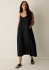 Fine Jersey Lantern Dress