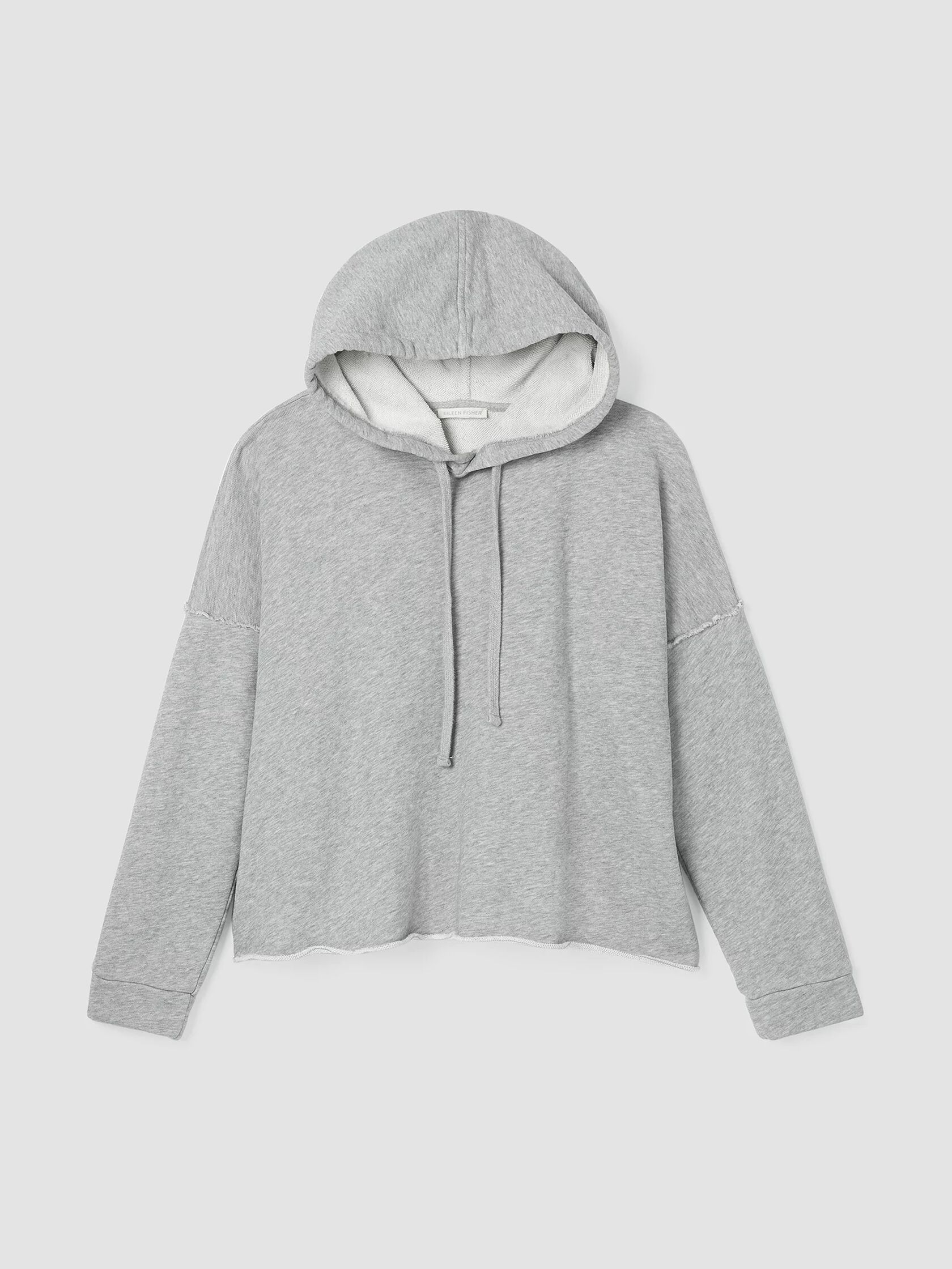 Organic Cotton French Terry Hooded Top