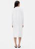 Silk Habutai Check Shirtdress