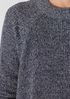 Recycled Cotton Twist Mock Neck Top