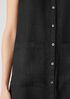 Organic Handkerchief Linen V-Neck Long Top