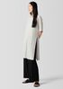 Textured Stretch Rib Ballet Neck Top