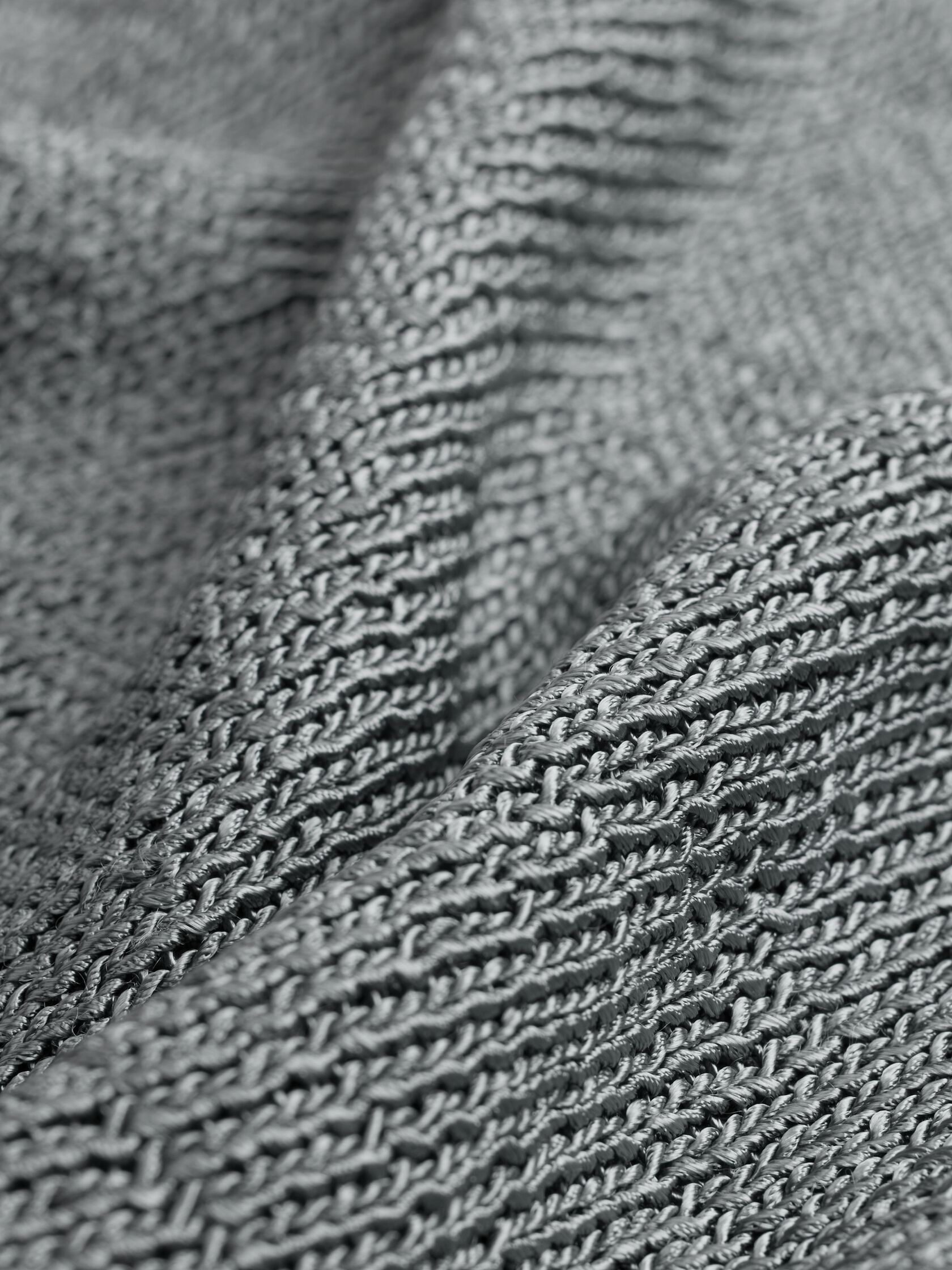 Sleek Viscose Wedge Sweater