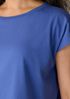 Organic Cotton Interlock Jewel Neck Sleep Tee
