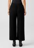 Soft Twill Wide-Leg Pant