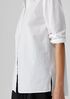 Washed Organic Cotton Poplin Classic Collar Shirt