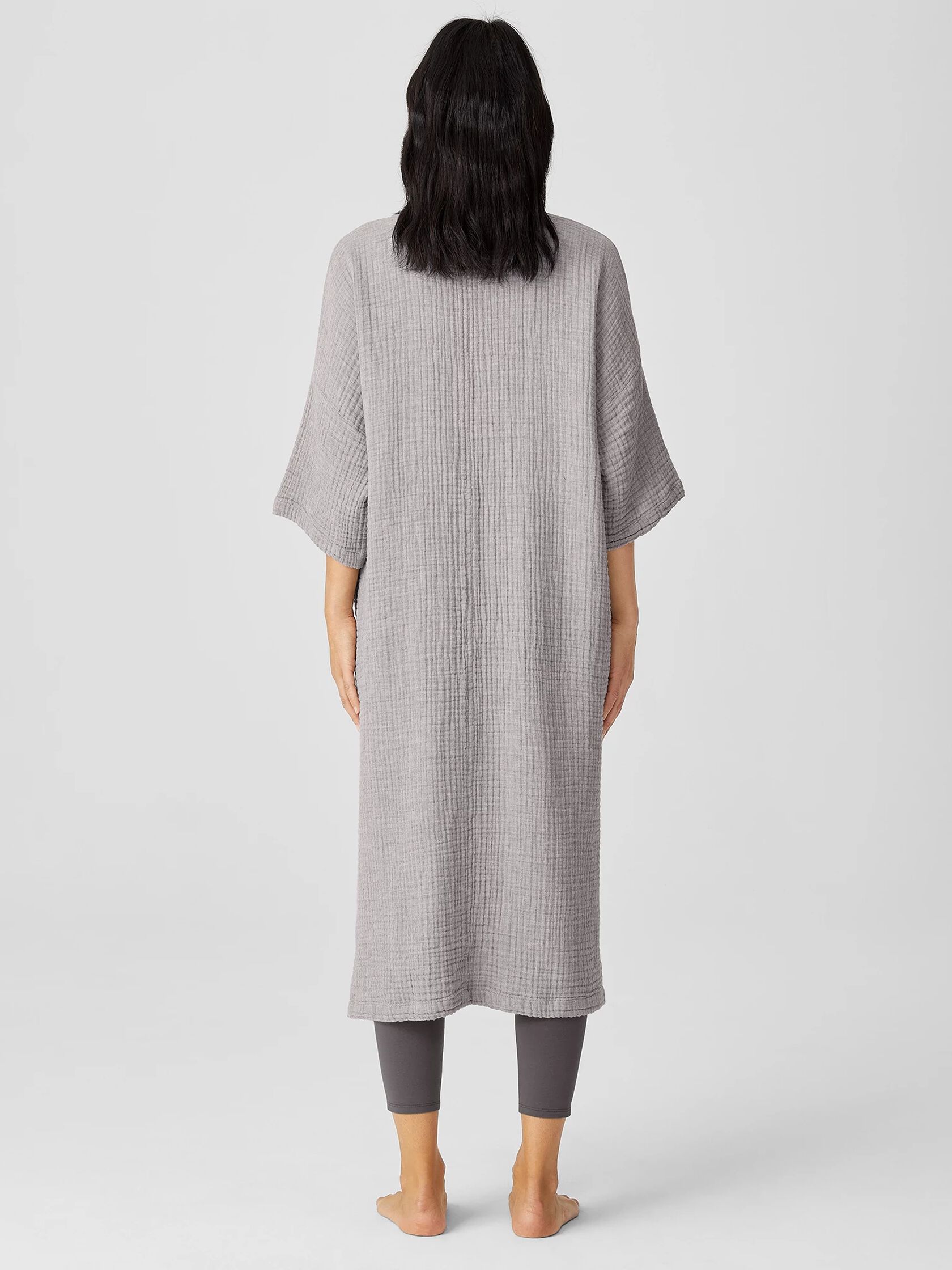 Organic Cotton Lofty Gauze Robe