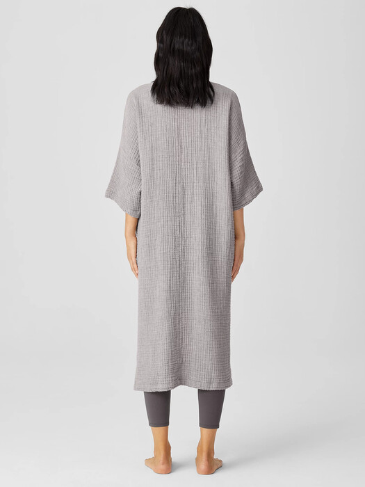 Organic Cotton Lofty Gauze Robe