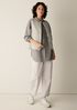 Eggshell Recycled Nylon Quilted Vest